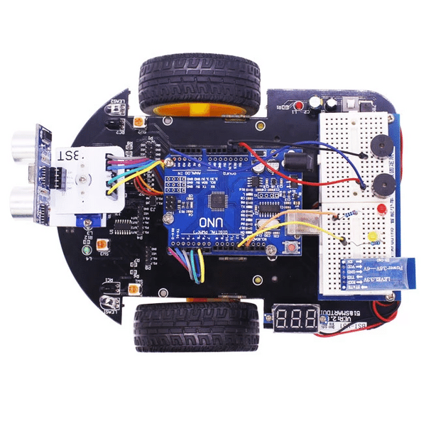 Yahboom Smartduino starter kit and smart robot 2in1 for Arduino Uno R3 compatible with Scratch3.0