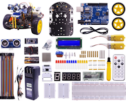 Yahboom Smartduino starter kit and smart robot 2in1 for Arduino Uno R3 compatible with Scratch3.0