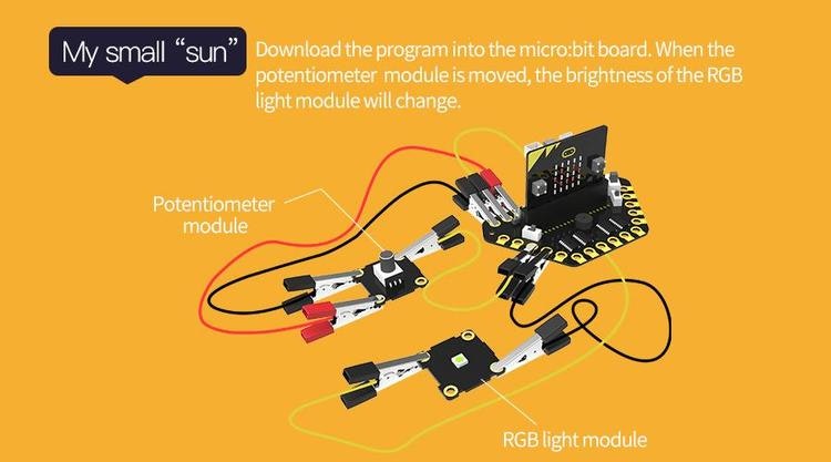 Yahboom Croco:kit sensor starter kit for micro:bit