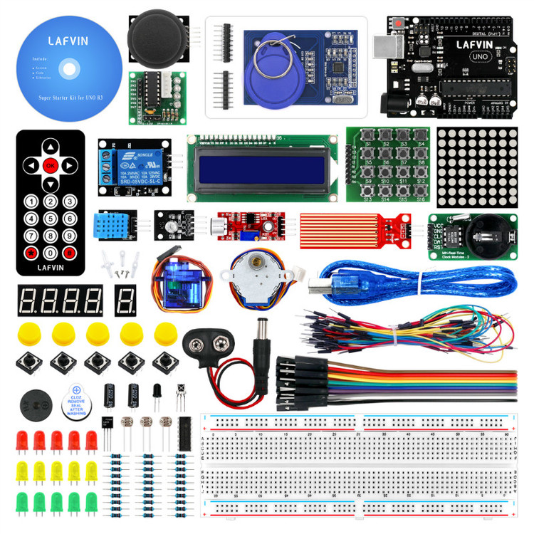 Learning Kit compatible  Arduinos with Tutorial and RFID