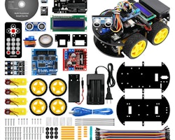 Multi-functional Smart Robot Car Kit compatible Arduinos with Tutorial