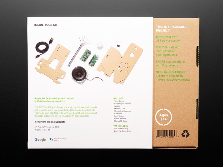 Google AIY Voice Kit for Raspberry Pi V2