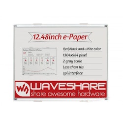 12.48inch E-Ink raw display, red/black/white three-color