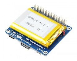 Li-polymer Battery HAT, 5V Output, Quick Charge