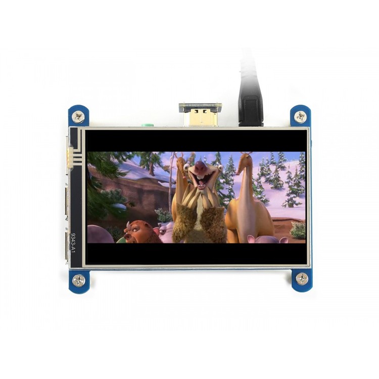 4inch HDMI LCD (H), 480x800, IPS, Designed for Raspberry Pi
