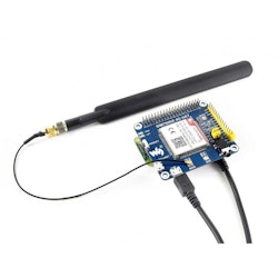 4G / 3G / 2G / GSM / GPRS / GNSS HAT for Raspberry Pi, LTE CAT4, for Europe