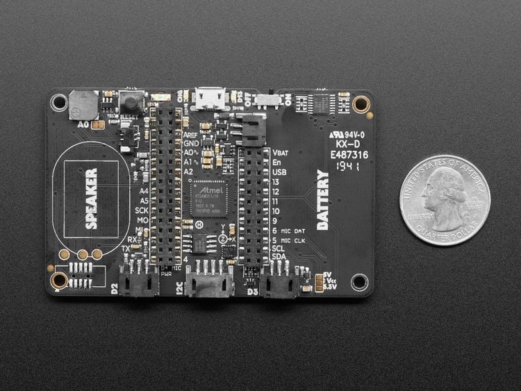 Adafruit EdgeBadge - TensorFlow Lite for Microcontrollers