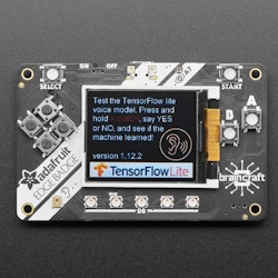 Adafruit EdgeBadge - TensorFlow Lite for Microcontrollers