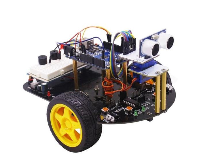 Yahboom Smartduino starter kit and smart robot 2in1 for Arduino Uno R3 compatible with Scratch3.0