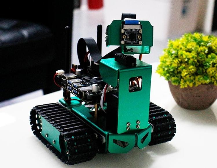 Yahboom Jetbot AI robot with HD Camera Coding with Python for Jetson Nano
