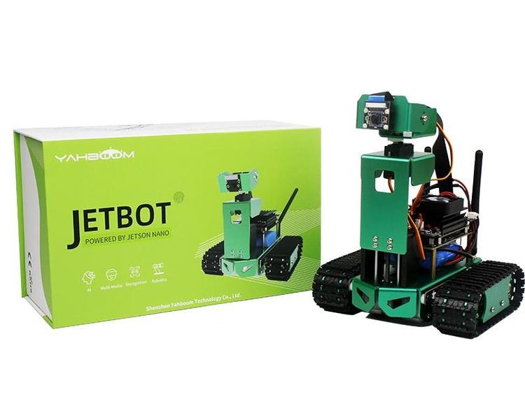 Yahboom Jetbot AI robot with HD Camera Coding with Python for Jetson Nano