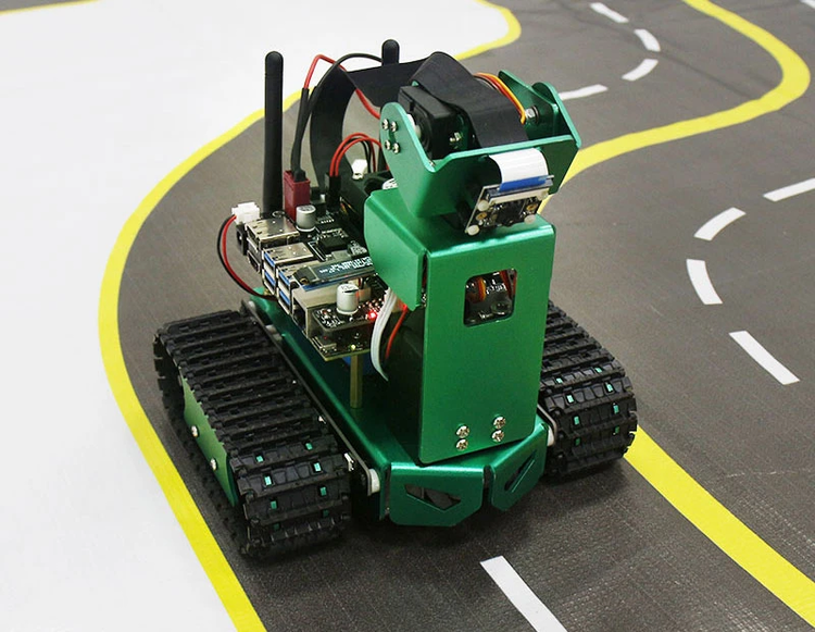Yahboom Jetbot AI robot with HD Camera Coding with Python for Jetson Nano