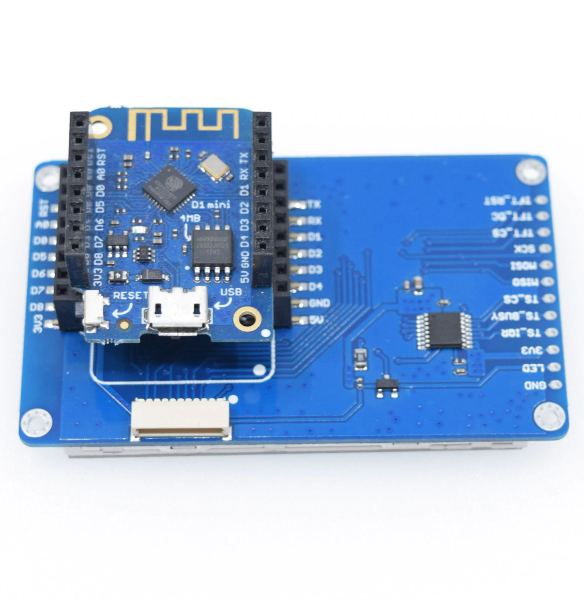 TFT 2.4 Touch Shield V1.0.0 for LOLIN (WEMOS) D1 mini 2.4"