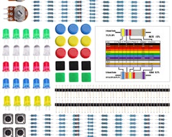 Electronics component pack compatible with Arduino Uno r3 Starter Kit