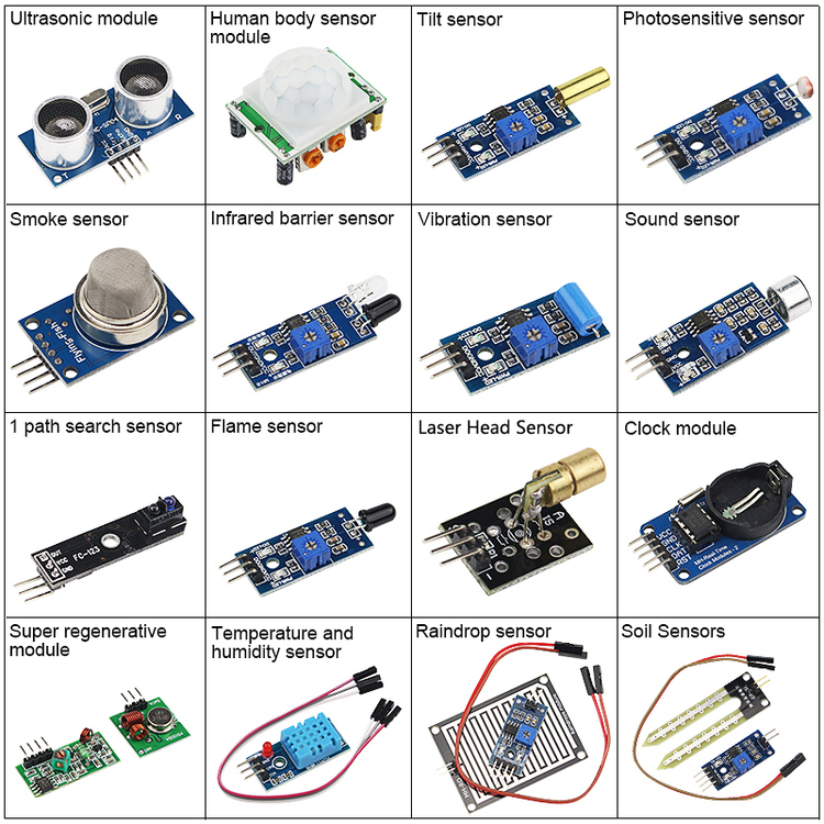 16 sensor kit