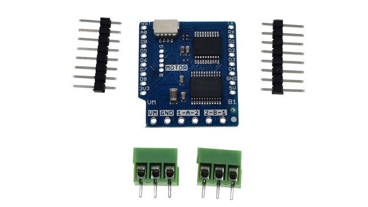 D1 mini I2C Dual Motor Driver Shield