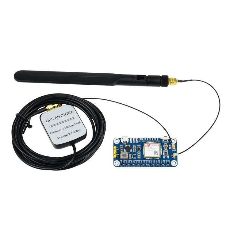 NB-IoT / Cat-M(eMTC) / GNSS HAT for Raspberry Pi, Globally Applicable