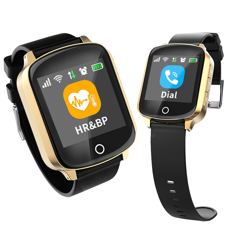 Fall down detection smartwatch GPS Tracker For Elderly