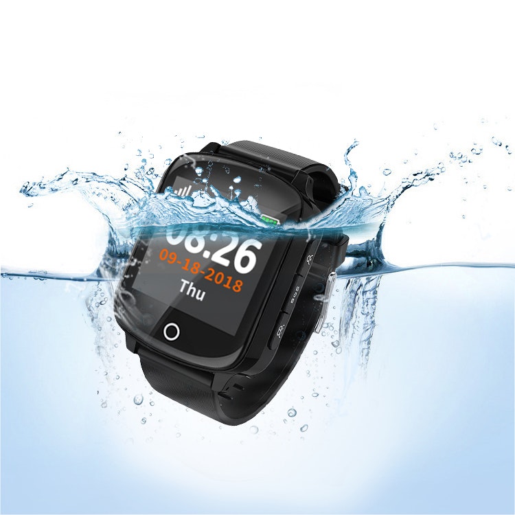 Fall down detection smartwatch GPS Tracker For Elderly