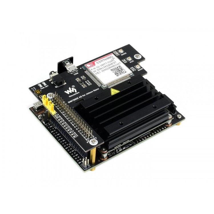 4G/3G/2G/GNSS Expansion Board for Jetson Nano, Based on SIM7600G-H, Global Applicable