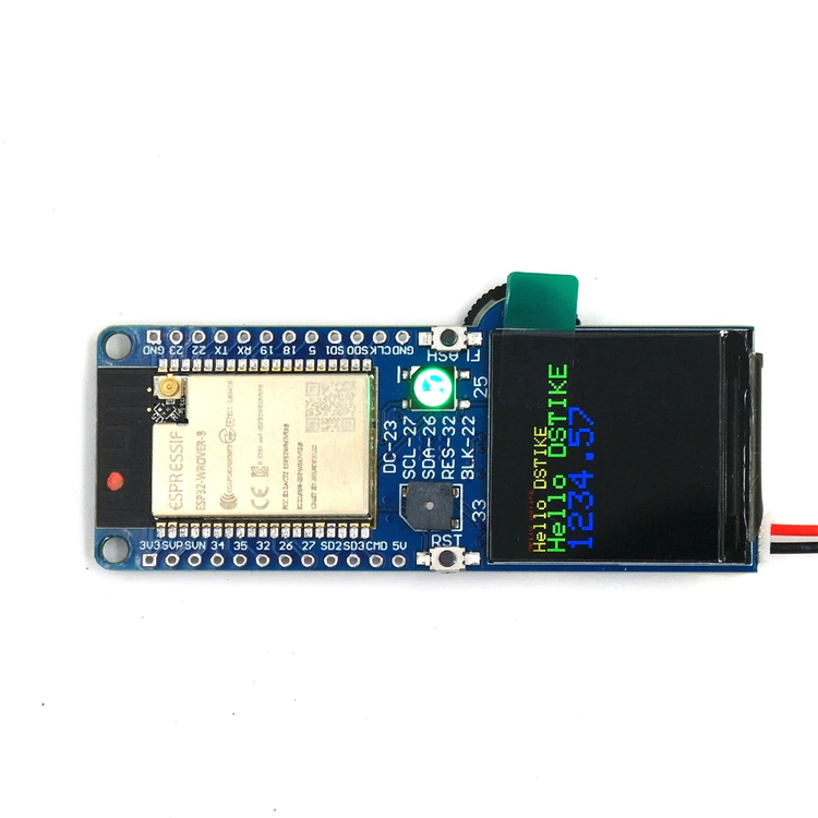 DSTIKE D-duino-32 XS ESP32 TFT Color LCD