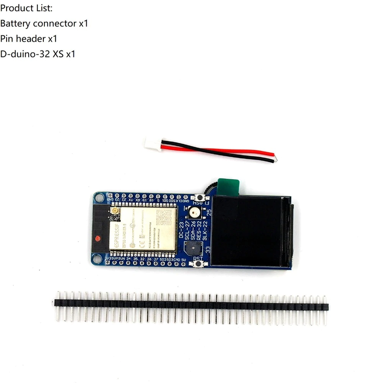 DSTIKE D-duino-32 XS ESP32 TFT Color LCD