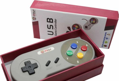 Raspberry Pi Compatible USB Gamepad / Controller ("SNES" Style)