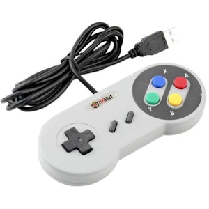 Raspberry Pi Compatible USB Gamepad / Controller ("SNES" Style)