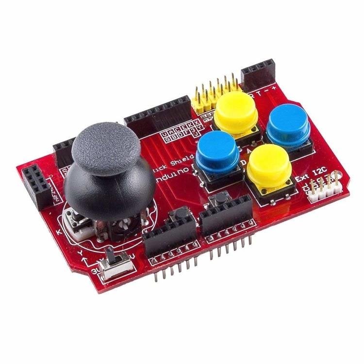 Joystick shield, kompatibel med Arduino