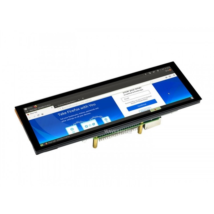 7.9inch Capacitive Touch Screen LCD, 400×1280, HDMI, IPS