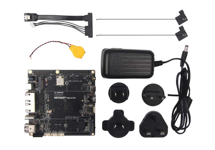 ODYSSEY - X86J4105864 Most expandable Win10 Mini PC (Linux and Arduino Core) with 8GB RAM + 64GB eMMC