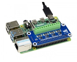 4-ch Current/Voltage/Power Monitor HAT for Raspberry Pi, I2C/SMBus