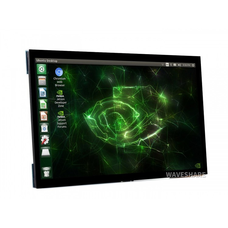 10.1inch Capacitive Touch Screen LCD (E), 1024×600, HDMI, IPS, Fully Laminated Screen
