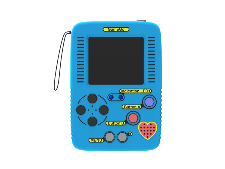 GameGo - handheld console, code your own games with MakeCode