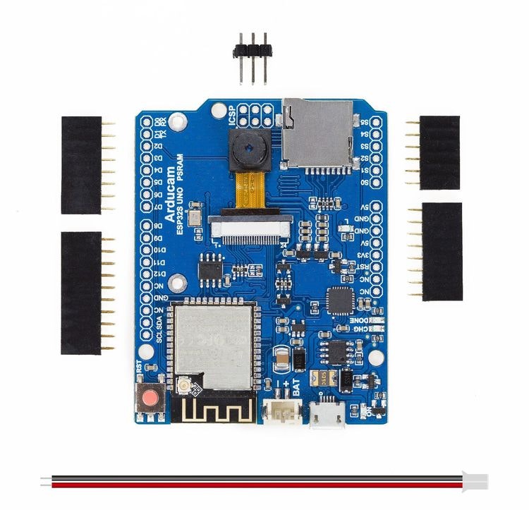 Arducam IoTai ESP32 CAM WiFi Bluetooth for compatibel with Arduino UNO