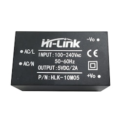 HLK-10M05 ac dc power converter isolated output 100-240V  to 5V 2A 10W