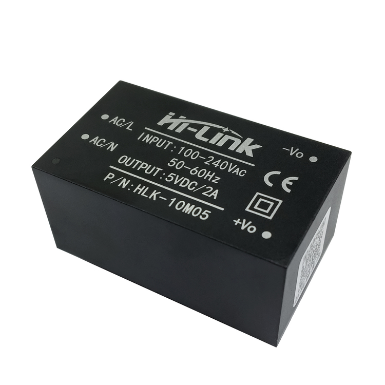 HLK-10M05 ac dc power converter isolated output 100-240V  to 5V 2A 10W