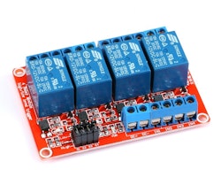 4 channels Relay Module Optocoupler Isolation High and Low Level