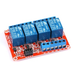 4 channels Relay Module Optocoupler Isolation High and Low Level
