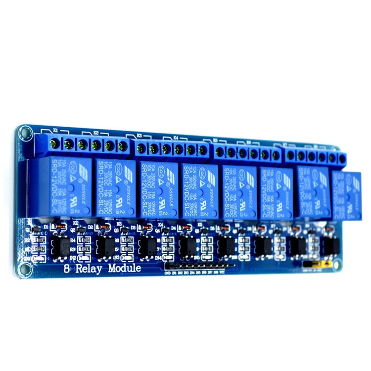 8 Channel 5V Relay Module with Optocoupler Low Level Trigger Expansion Board Relay for Arduino