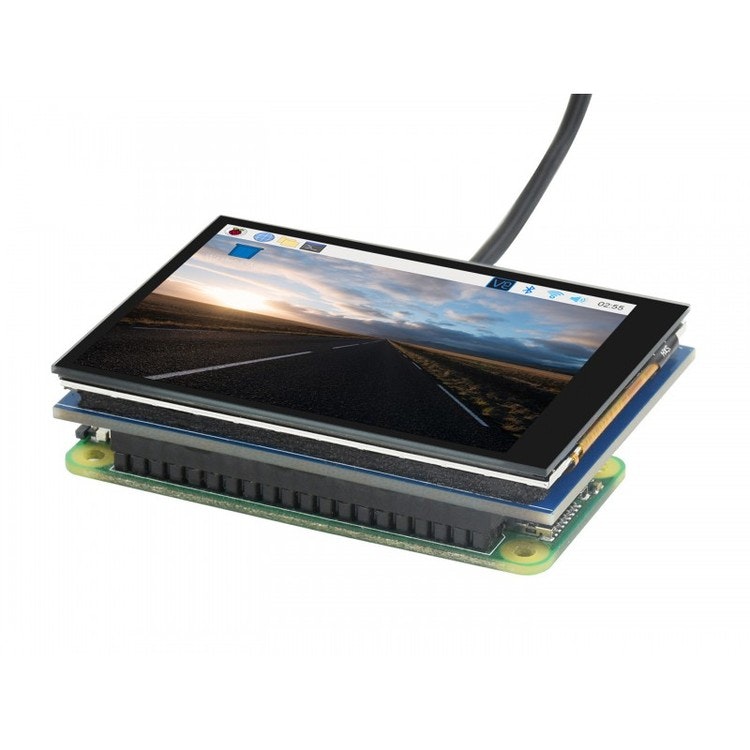 2.8inch Capacitive Touch Screen LCD for Raspberry Pi, 480×640, DPI, IPS