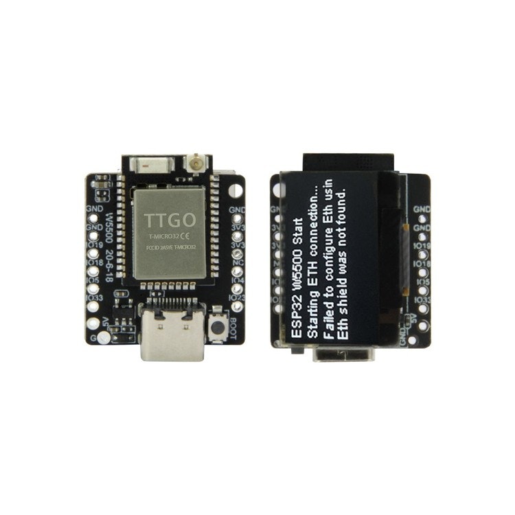 LILYGO® TTGO T-Lite ESP32 0.96 Inch Oled Type-C USB Programming Development Board