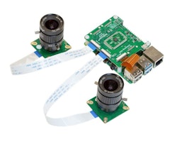 Arducam 12MP*2 Synchronized Stereo Camera Bundle Kit for Raspberry Pi