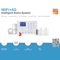Tuya Smart Life 4G WIFI Smart Security Alarm System Kit