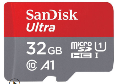 Sandisk Ultra Micro-SD-kort 32GB