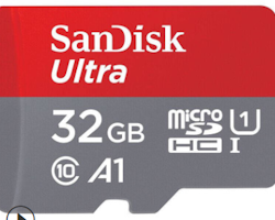 Sandisk Ultra Micro-SD-kort 32GB