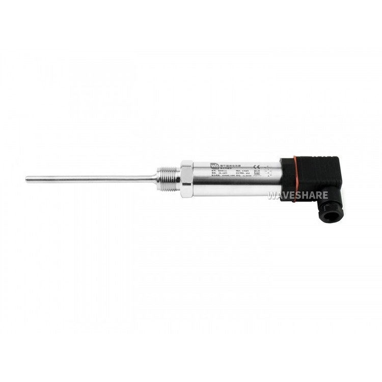 Industrial Unibody Temperature Transmitter, Stainless Steel Probe, RS485 Bus