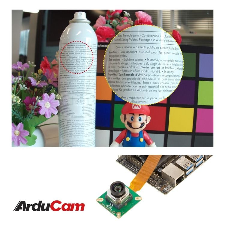 Arducam 12MP IMX477 Motorized Focus High Quality Camera for Jetson Nano/Xavier NX