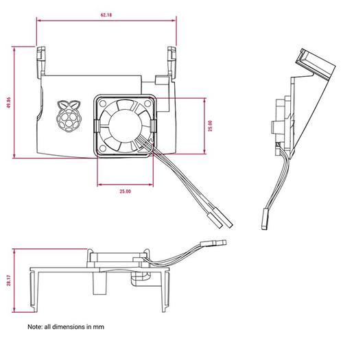 Raspberry Pi 4 Case Fan