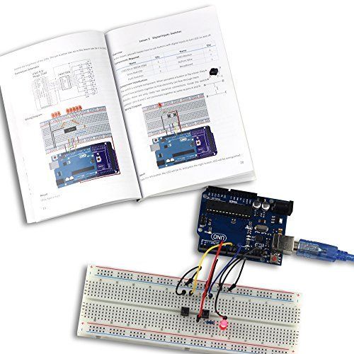 UCTRONICS Advanced Starter Kit Arduino compatible with Instruction Booklet